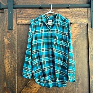 Blue American Eagle Flannel
